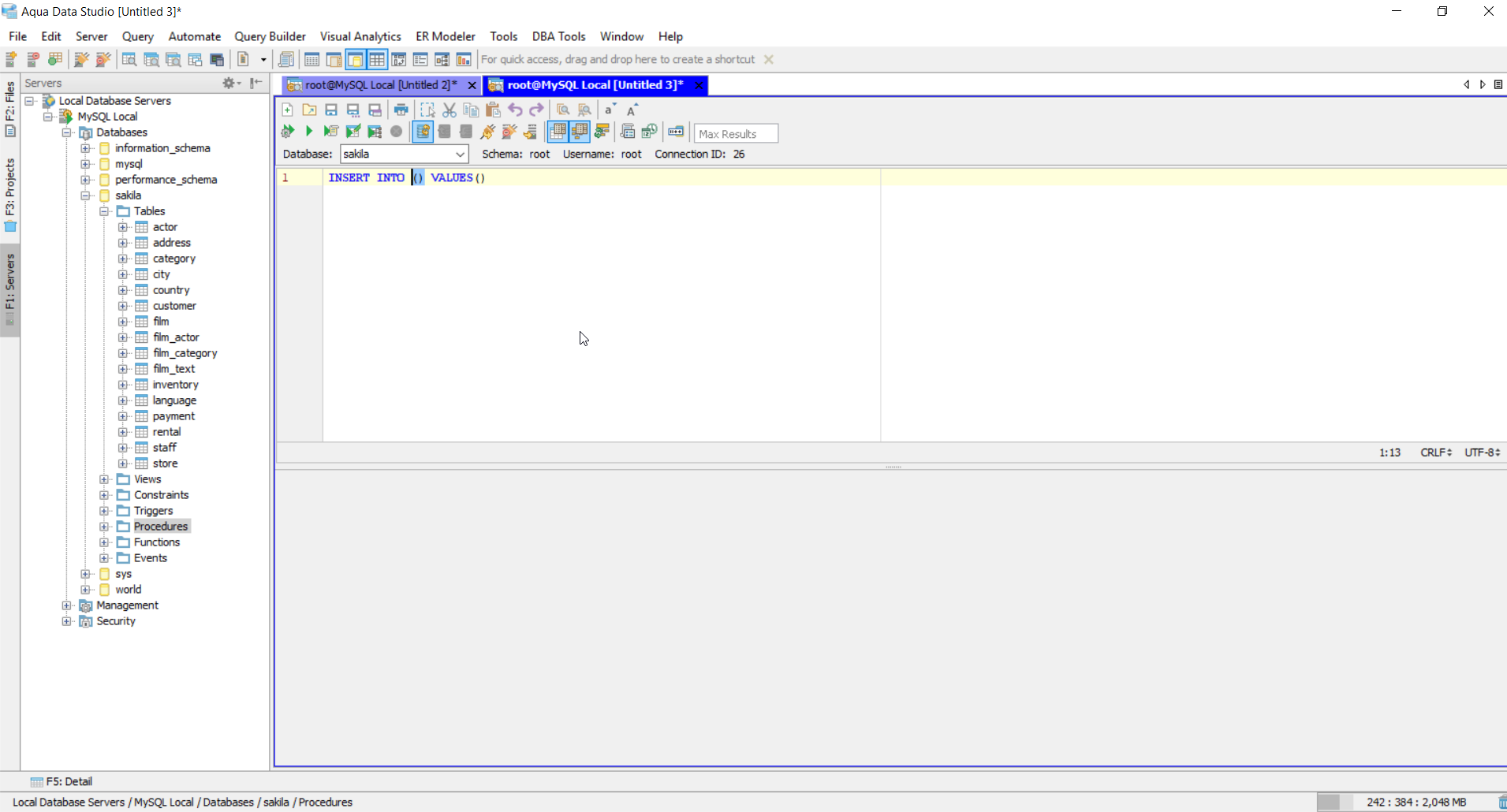 Auto Insert