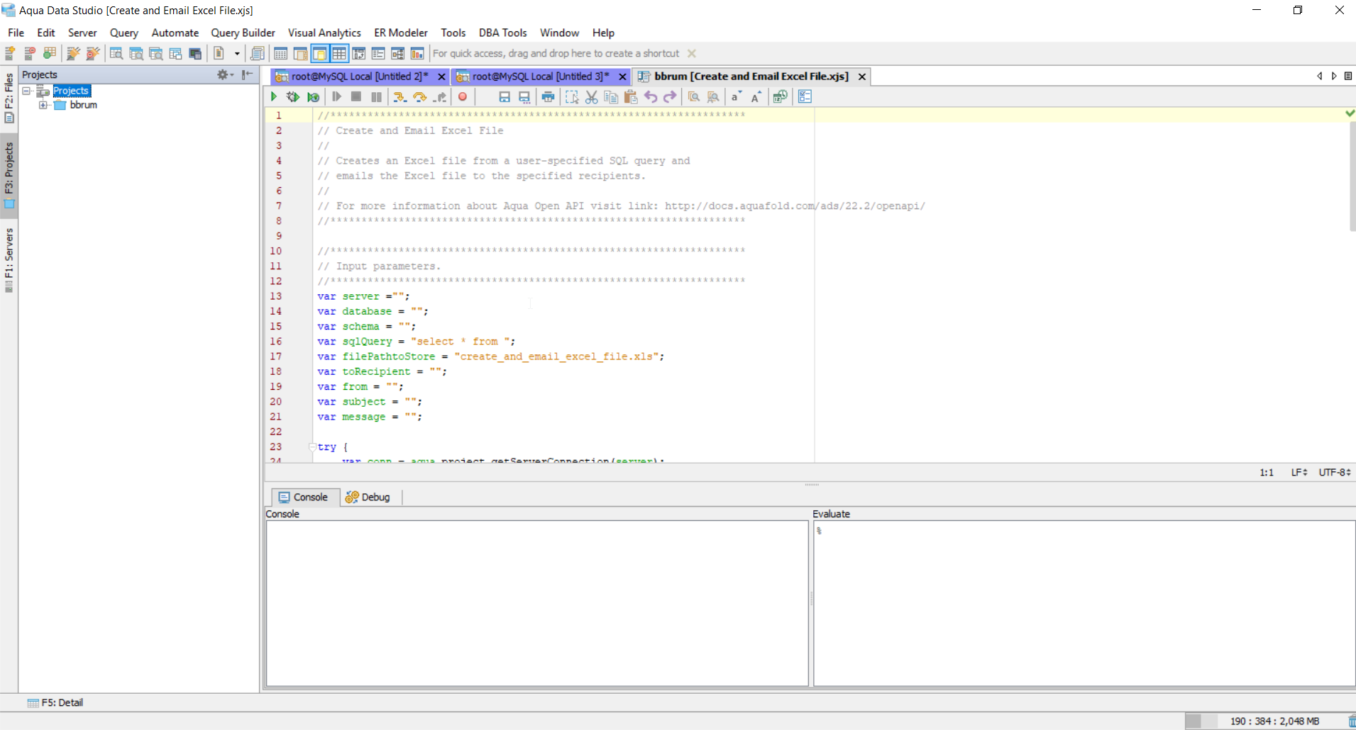 Excel Project
