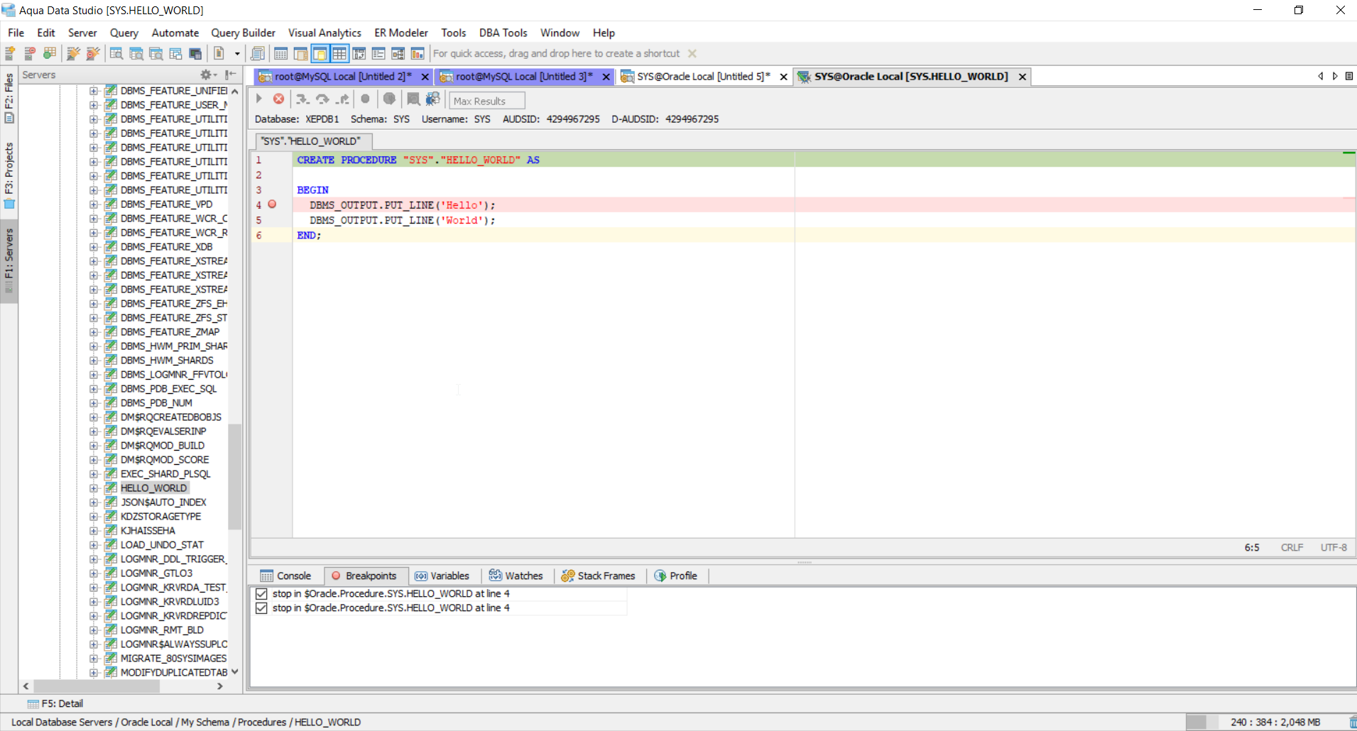 Debugging