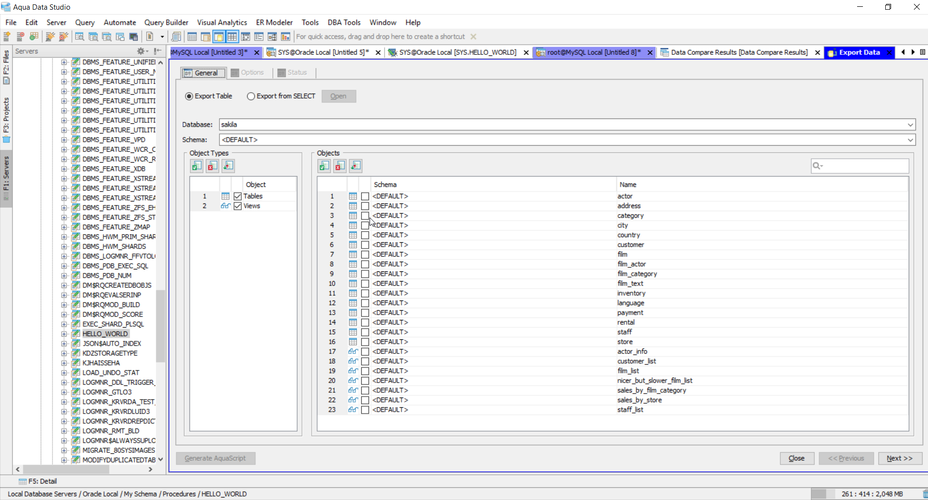 Data Export