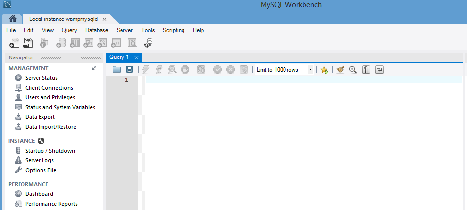 MySQL Workbench