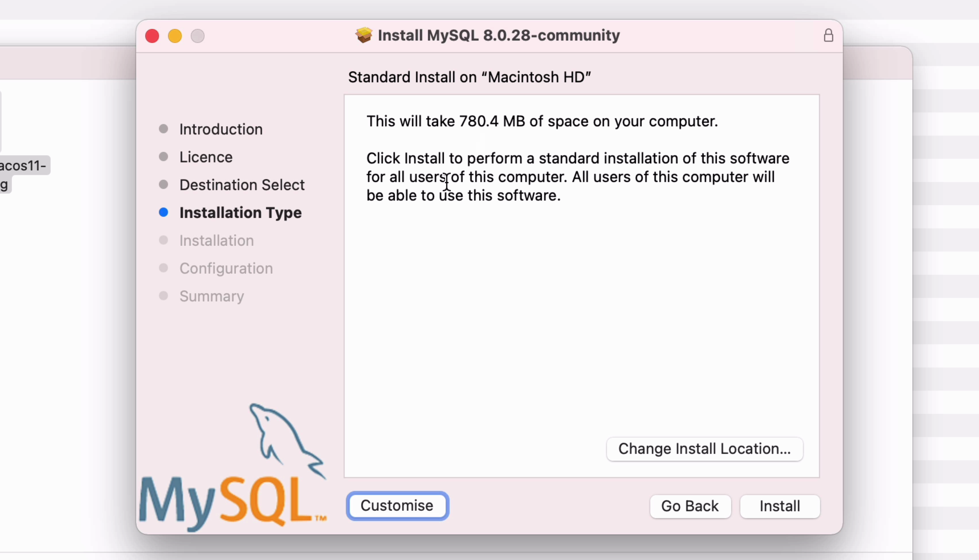 mysql dmg 11