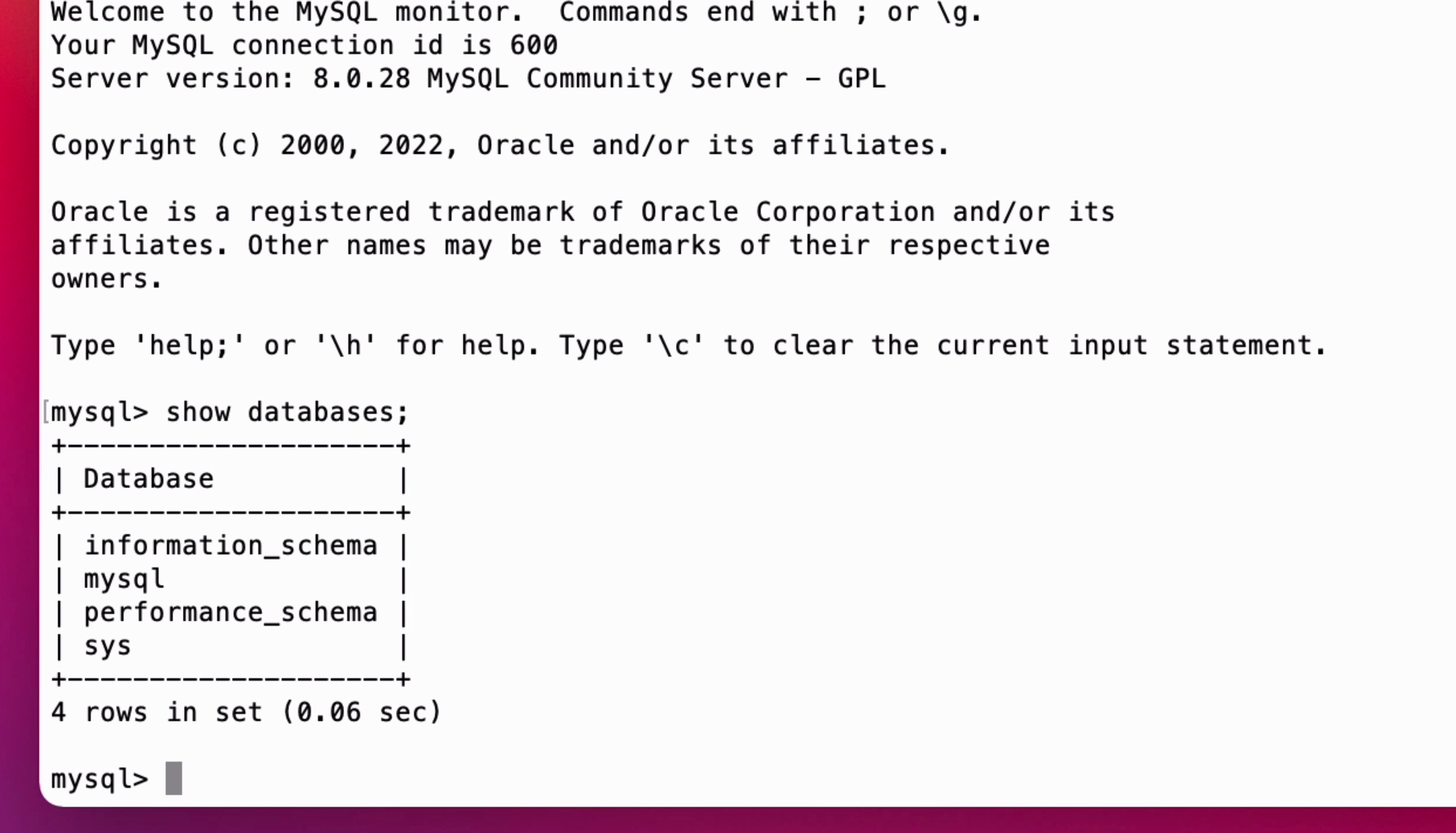 mysql dmg 25