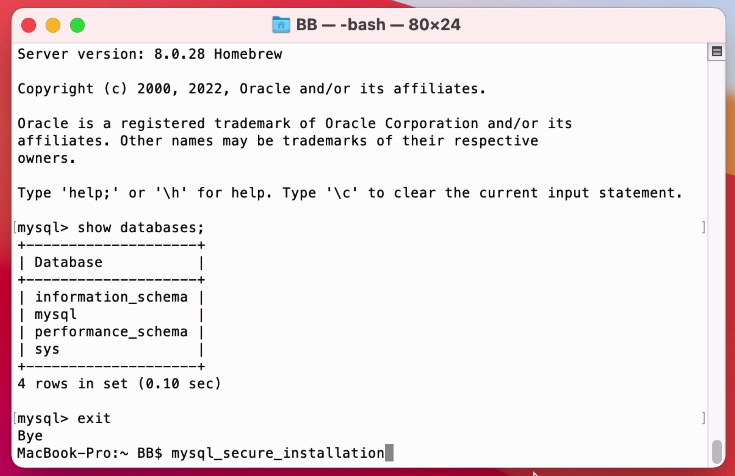 mysql homebrew 16