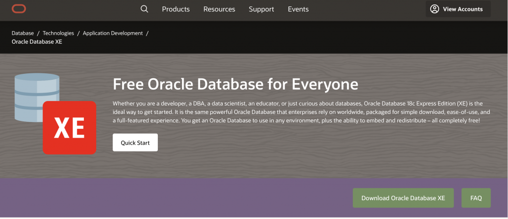 05 oracle express page