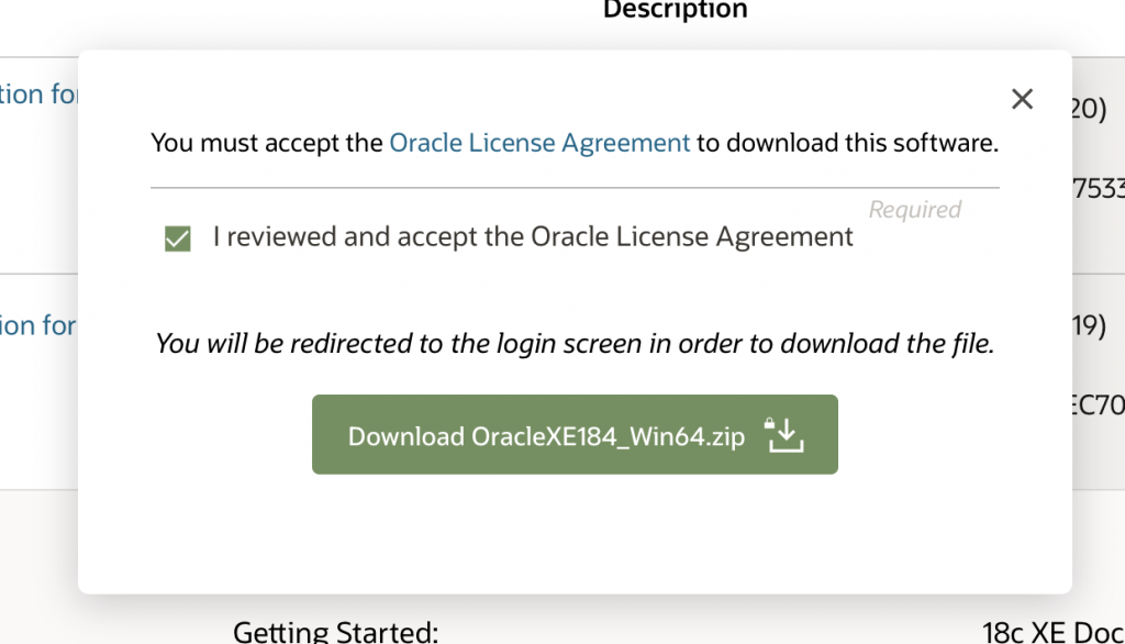 07 oracle express accept