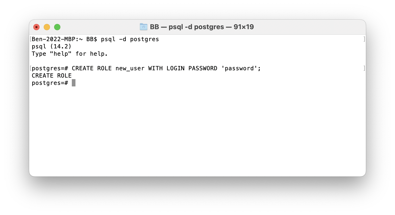 homebrew postgres 14