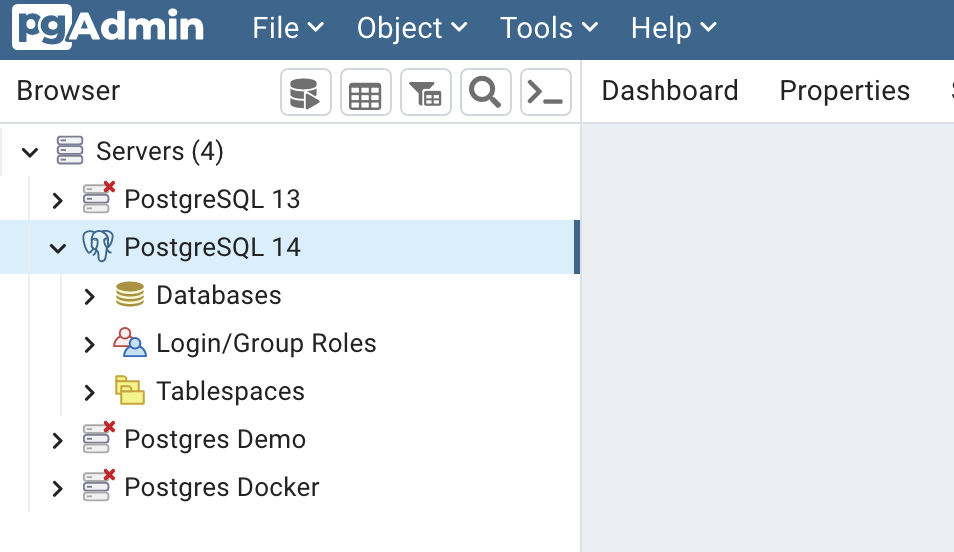 postgres connected