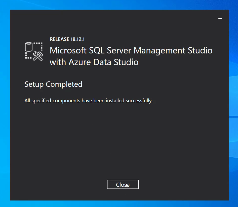 install sql server 14