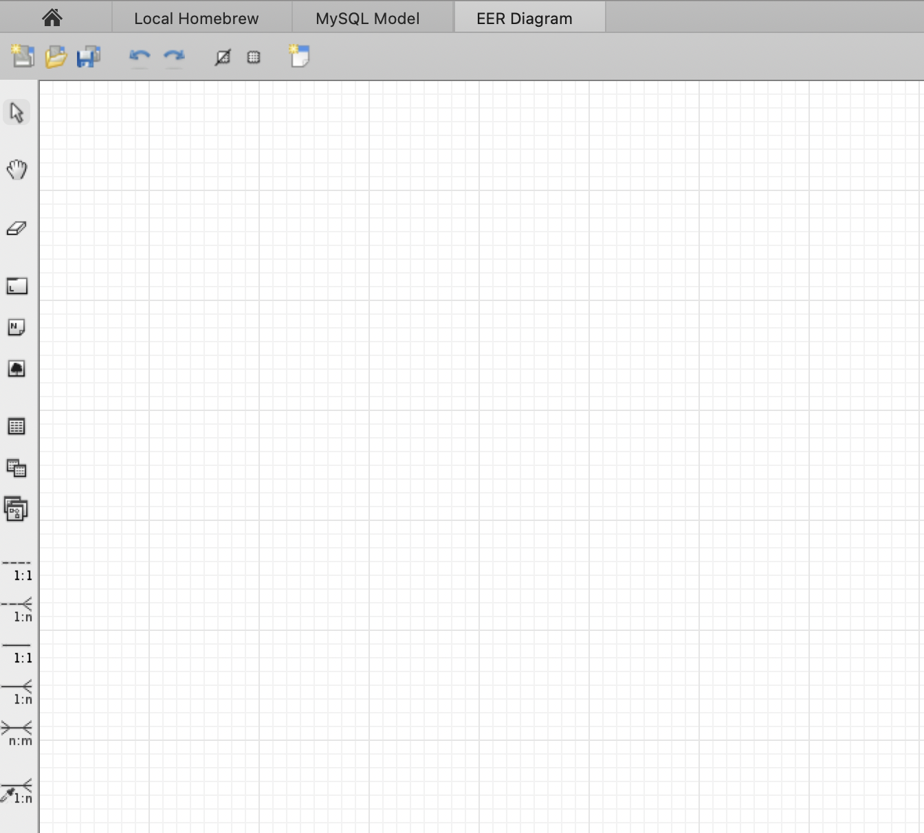 mysql workbench new erd