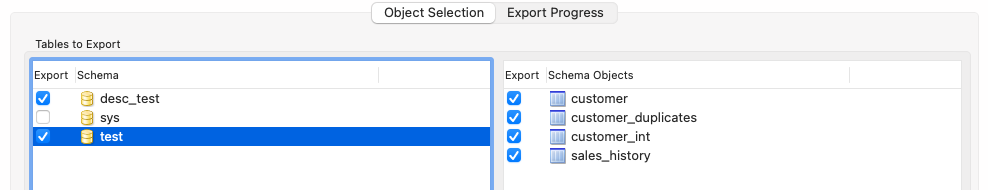data export 03