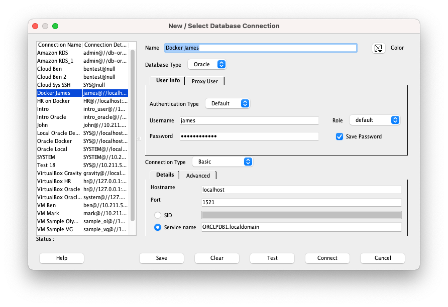 create user 02 connection