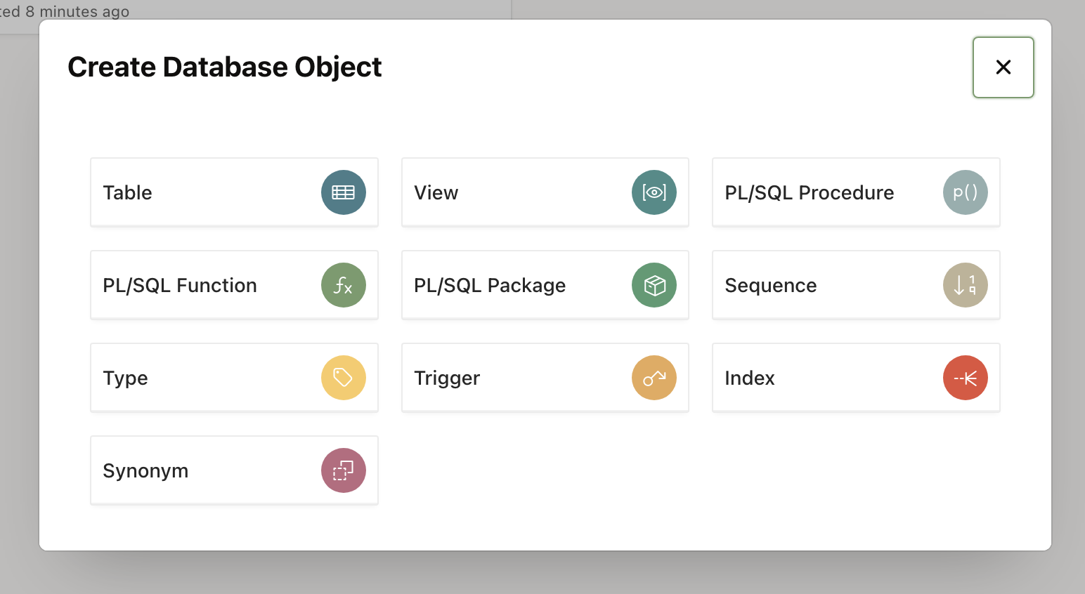 32 create db object