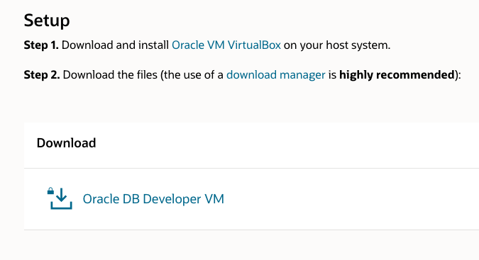 OTN VM Download