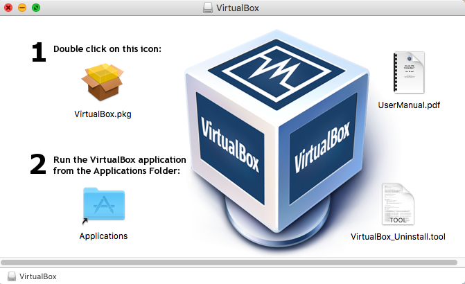 VirtualBox download open