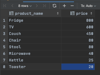 Row number in IDE