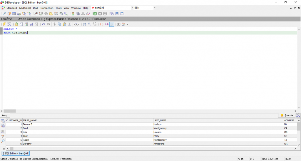 DB Developer
