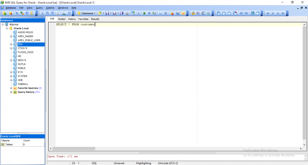 SQL Query for Oracle