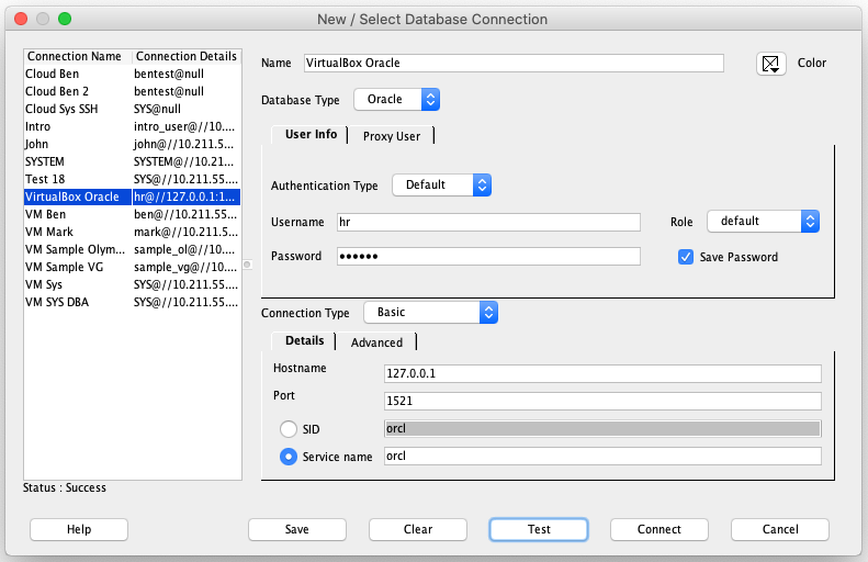 oracle database for mac os