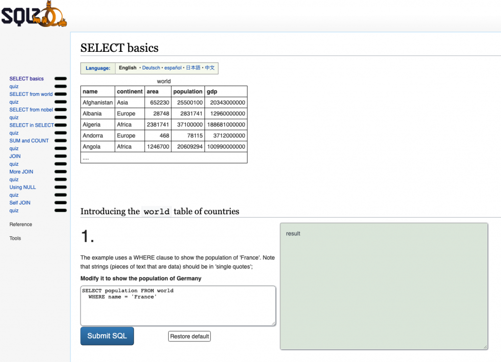 MySQL Online - Online MySQL Compiler - Online MySQL Editor - Run